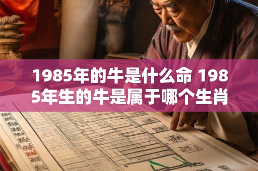1985年的牛是什么命 1985年生的牛是属于哪个生肖的 1985年的牛是什么命 1985年生的牛是属于哪个生肖的