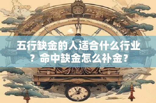 五行缺金的人适合什么行业？命中缺金怎么补金？