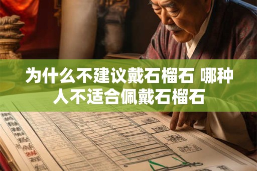 为什么不建议戴石榴石 哪种人不适合佩戴石榴石