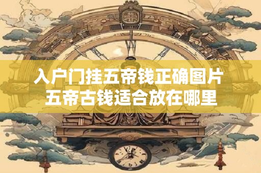 入户门挂五帝钱正确图片 五帝古钱适合放在哪里