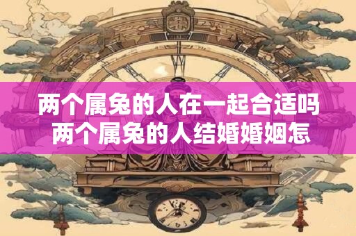 两个属兔的人在一起合适吗 两个属兔的人结婚婚姻怎样 两个属兔的人在一起合适吗 两个属兔的人结婚婚姻怎样