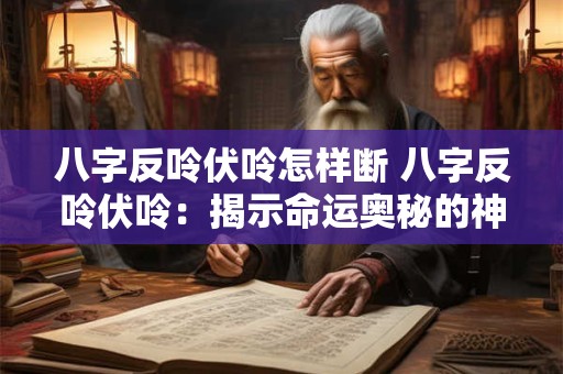 八字反呤伏呤怎样断 八字反呤伏呤：揭示命运奥秘的神秘之学