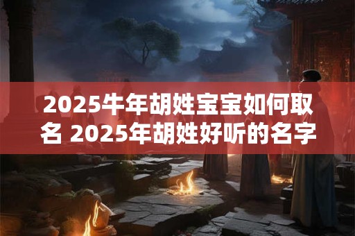 2025牛年胡姓宝宝如何取名 2025年胡姓好听的名字案例 2025牛年胡姓宝宝如何取名 2025年胡姓好听的名字案例