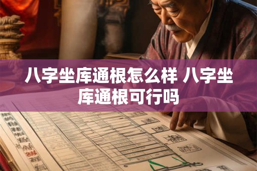 八字坐库通根怎么样 八字坐库通根可行吗