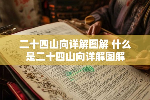 二十四山向详解图解 什么是二十四山向详解图解