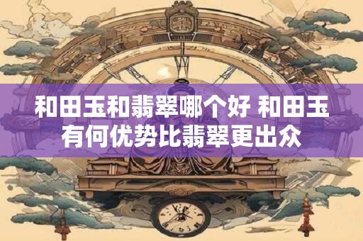 和田玉和翡翠哪个好 和田玉有何优势比翡翠更出众