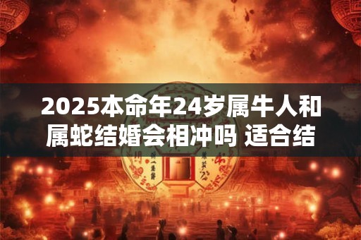 2025本命年24岁属牛人和属蛇结婚会相冲吗 适合结婚吗