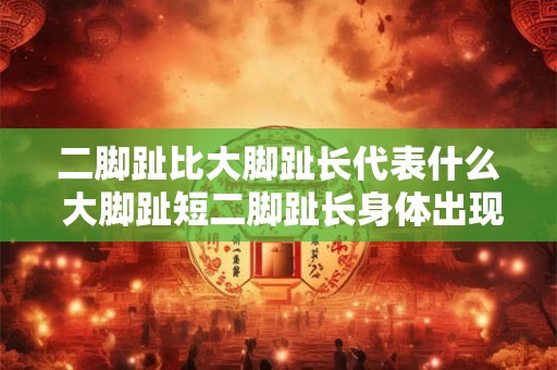 二脚趾比大脚趾长代表什么 大脚趾短二脚趾长身体出现什么问题