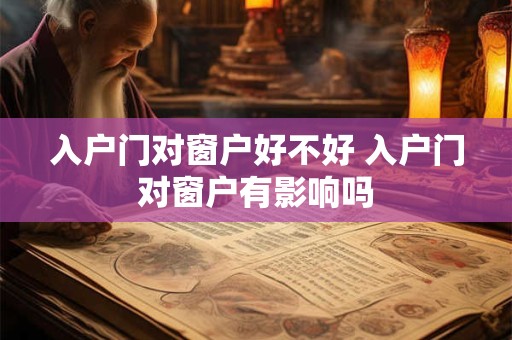 入户门对窗户好不好 入户门对窗户有影响吗