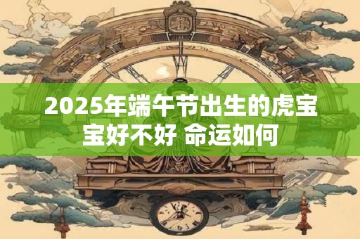 2025年端午节出生的虎宝宝好不好 命运如何