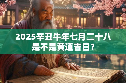 2025辛丑牛年七月二十八是不是黄道吉日? 2025辛丑牛年七月二十八是不是黄道吉日?