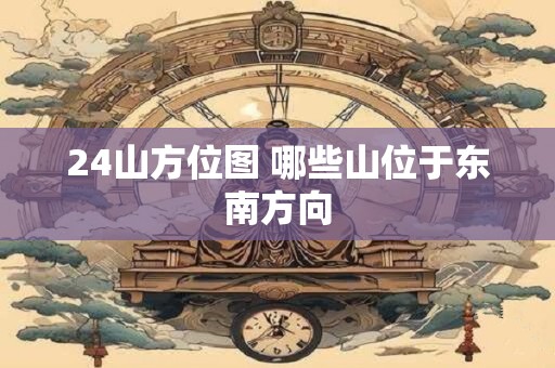24山方位图 哪些山位于东南方向