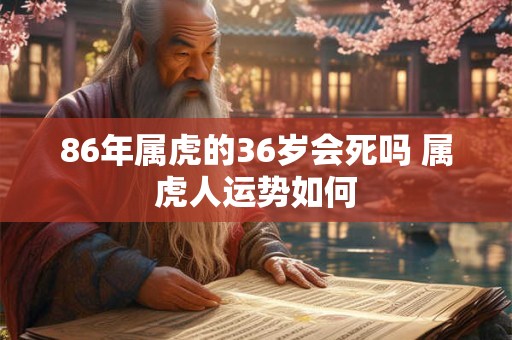 86年属虎的36岁会死吗 属虎人运势如何