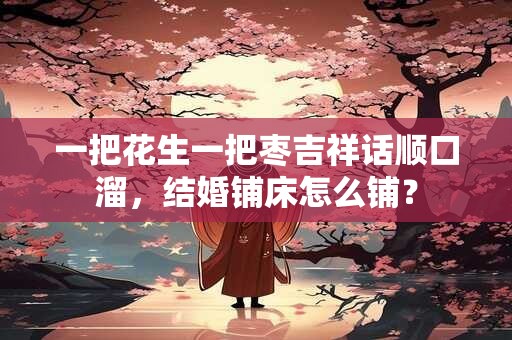 一把花生一把枣吉祥话顺口溜，结婚铺床怎么铺？