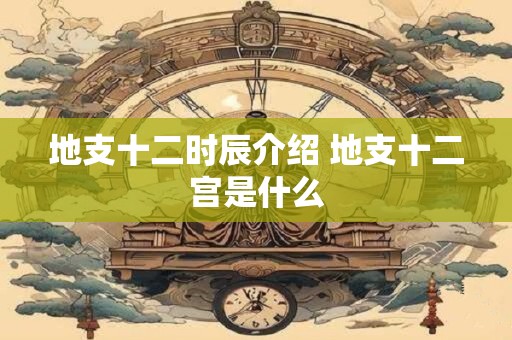 地支十二时辰介绍 地支十二宫是什么