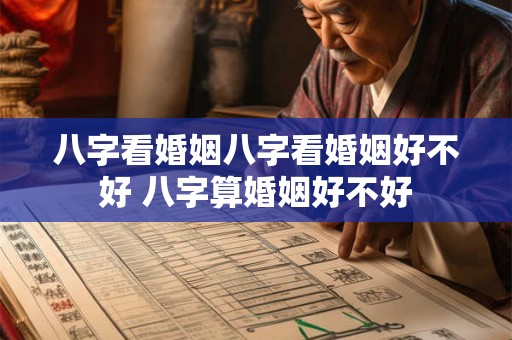 八字看婚姻八字看婚姻好不好 八字算婚姻好不好