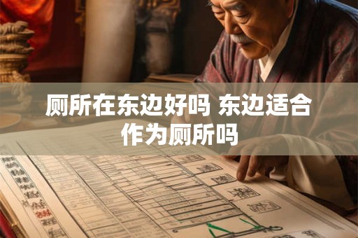 厕所在东边好吗 东边适合作为厕所吗