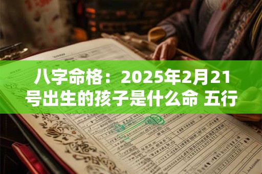 八字命格：2025年2月21号出生的孩子是什么命 五行缺什么