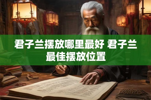 君子兰摆放哪里最好 君子兰最佳摆放位置