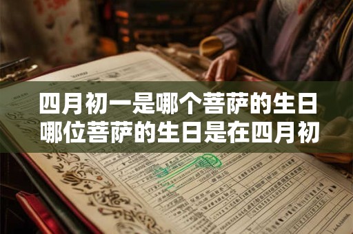 四月初一是哪个菩萨的生日 哪位菩萨的生日是在四月初一