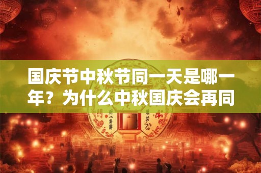 国庆节中秋节同一天是哪一年？为什么中秋国庆会再同一天？