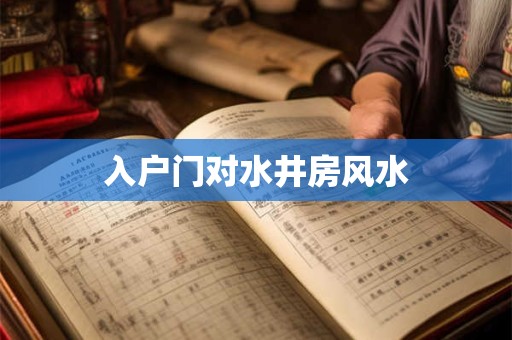 入户门对水井房风水