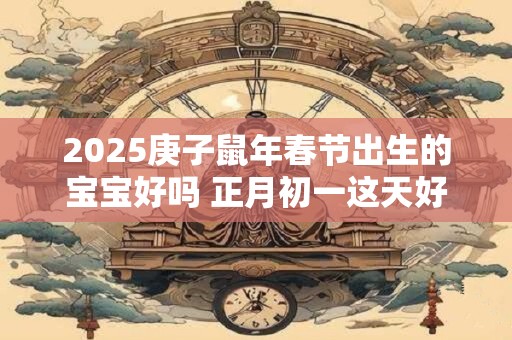 2025庚子鼠年春节出生的宝宝好吗 正月初一这天好吗