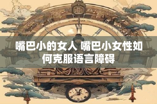 嘴巴小的女人 嘴巴小女性如何克服语言障碍