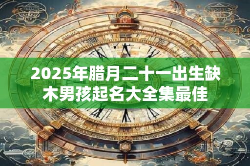 2025年腊月二十一出生缺木男孩起名大全集最佳