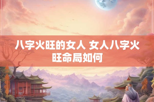 八字火旺的女人 女人八字火旺命局如何