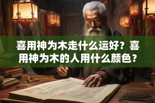 喜用神为木走什么运好？喜用神为木的人用什么颜色？