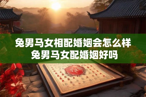 兔男马女相配婚姻会怎么样 兔男马女配婚姻好吗