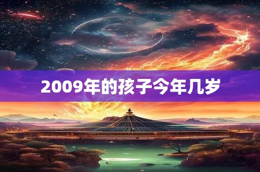 2009年的孩子今年几岁