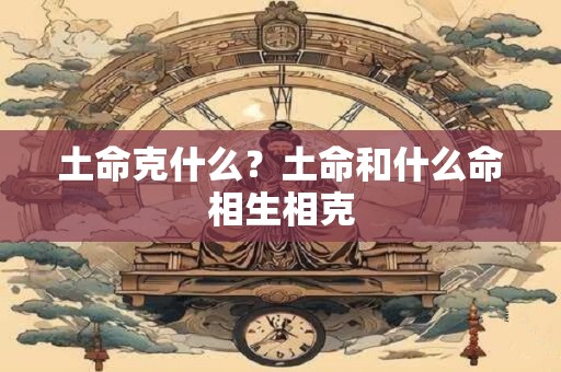 土命克什么？土命和什么命相生相克