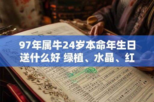 97年属牛24岁本命年生日送什么好 绿植、水晶、红绳