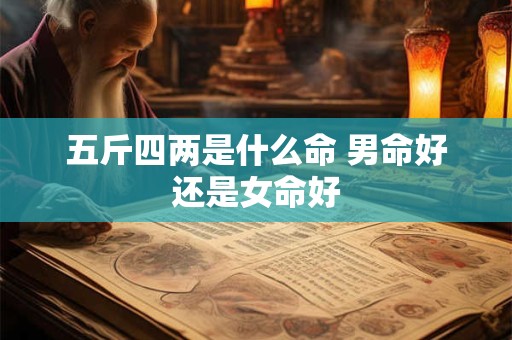 五斤四两是什么命 男命好还是女命好