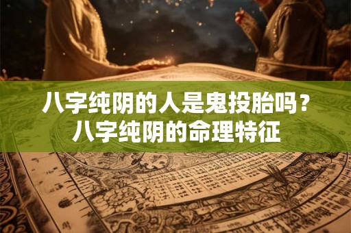 八字纯阴的人是鬼投胎吗？八字纯阴的命理特征