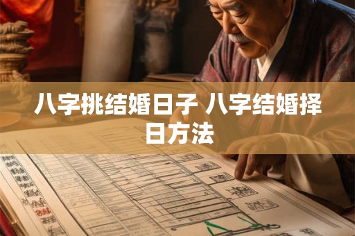 八字挑结婚日子 八字结婚择日方法