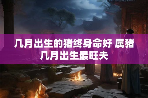 几月出生的猪终身命好 属猪几月出生最旺夫