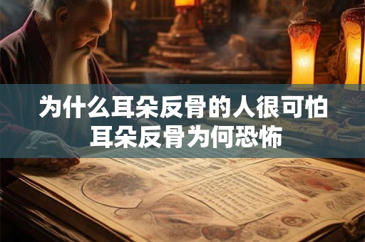 为什么耳朵反骨的人很可怕 耳朵反骨为何恐怖