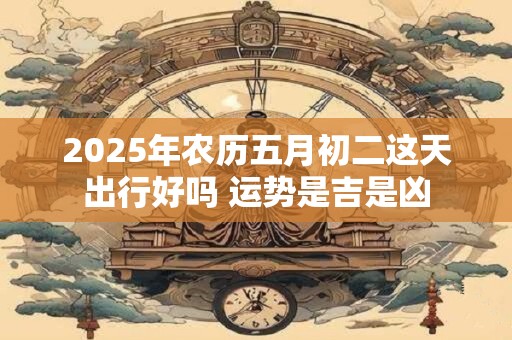 2025年农历五月初二这天出行好吗 运势是吉是凶
