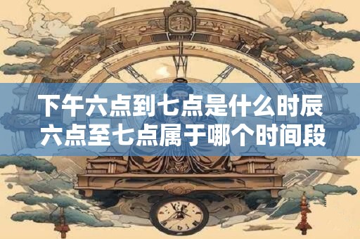 下午六点到七点是什么时辰 六点至七点属于哪个时间段