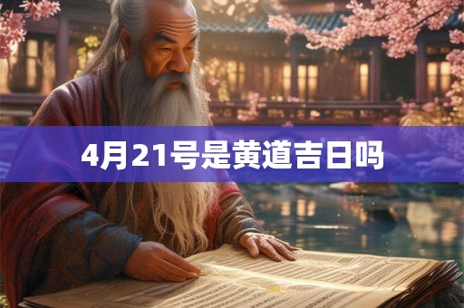 4月21号是黄道吉日吗 4月21号是黄道吉日吗
