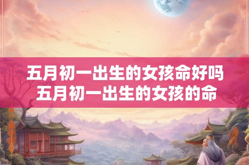 五月初一出生的女孩命好吗 五月初一出生的女孩的命运如何