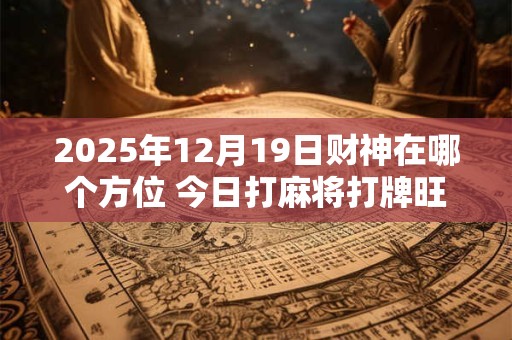 2026年12月19日财神在哪个方位 今日打麻将打牌旺运方位