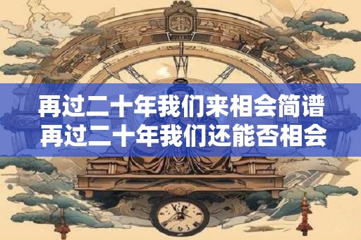 再过二十年我们来相会简谱 再过二十年我们还能否相会 再过二十年我们来相会简谱 再过二十年我们还能否相会