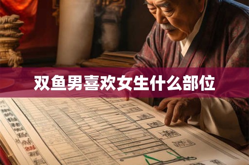 双鱼男喜欢女生什么部位 双鱼男喜欢女生什么部位