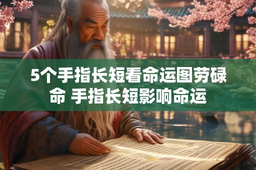 5个手指长短看命运图劳碌命 手指长短影响命运 5个手指长短看命运图劳碌命 手指长短影响命运