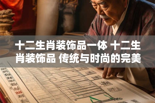 十二生肖装饰品一体 十二生肖装饰品 传统与时尚的完美融合