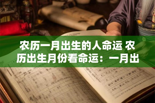 农历一月出生的人命运 农历出生月份看命运：一月出生命运